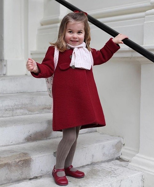 Princess Charlotte at Nursery-School